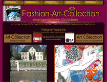 Tablet Screenshot of fashion-art-design.com